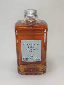 【新品未開封・即日発送】NIKKA ニッカ フロム・ザ・バレル 500ml 箱無し ウイスキー ★彡
