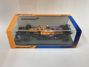 Spark 1/43 マクラーレン MCL35M F1 アブダビGP2021　ノリス 　新品