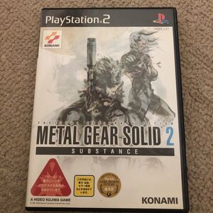 PS2 メタルギアソリッド2 サブスタンス