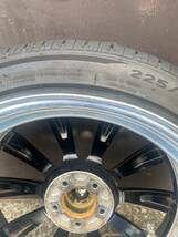 M5372 WEDS MAVERICK 19インチ 8.5J +36/+24 ＆225/40R19 235/40R19 夏タイヤ 4本 マークX 等のローダウン車に！深リム_画像10