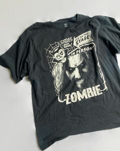 ■ 2012 ROB ZOMBIE バンド Tシャツ XXL ■ ロブゾンビロック グランジ メタル マリリン マンソン ビンテージ 80's 80s 90's 90s Y2K USA