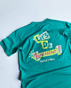 ■ 80's TACO BELL ノベルティー Tシャツ ■ タコベル 企業 ヴィンテージ ビンテージ 80's 80s 90's 90s Y2K