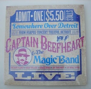 ■新品■Captain Beefheart キャプテン・ビーフハート/somewhere over Detroit : live at Harpo's Concert Theatre 1980(2LPs)