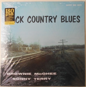 ■新品■Brownie McGhee ブラウニー・マギー　Sonny Terry ソニー・テリー/back country blues(LP) 180g vinyl