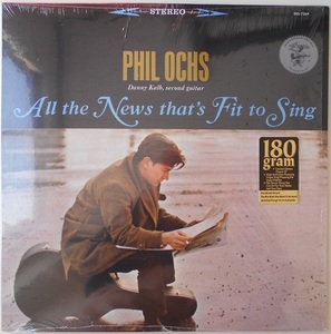 ■新品■Phil Ochs フィル・オクス/all the news that's fit to sing(LP)