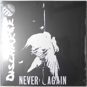 ■新品■Discharge ディスチャージ/never again(LP) カラー(GREY)レコード