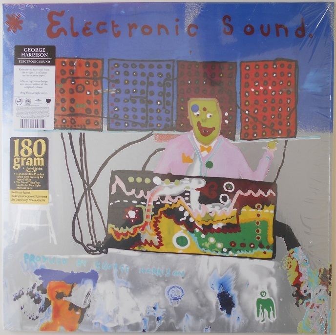 ■新品■George Harrison ジョージ・ハリスン/electronic sounds 電子音楽の世界(LP)The Beatles ビートルズ