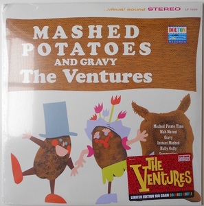 ■新品■Ventures ヴェンチャーズ　ベンチャーズ/mashed potatoes and gravy(LP) カラー(CLEAR)レコード