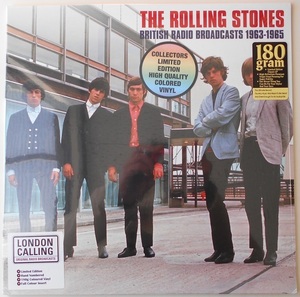 ■新品■The Rolling Stones ローリング・ストーンズ/British radio broadcast 1963-1965(LP) カラー(BLUE)レコード