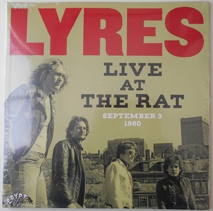 ■新品■Lyres ライヤーズ/live at The Rat September 3 1980(LP) DMZ