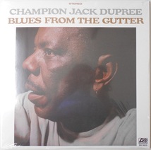 ■新品■Champion Jack Dupree チャンピオン・ジャック・デュプリー/blues from the gutter(LP)_画像1