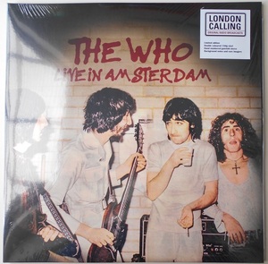 ■新品■The Who ザ・フー/live in Amsterdam(2LPs) カラー(RED)レコード