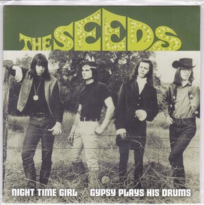 ■新品■The Seeds シーズ/night time girl + gypsy plays his drums(7 INCH SINGLE) Sky Saxon スカイ・サクソン