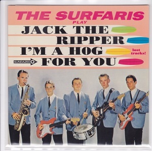 ■新品■Surfaris サファリーズ/jack the ripper + i'm a hog for you(7 INCH SINGLE) カラー(GREY)レコード
