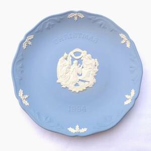 ウェッジウッド クリスマスプレート 1994 18.5cm WEDGWOOD 飾り皿 未使用保管品 【2609】