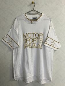 PIAA MOTOR SPORTS Tシャツ フリーサイズ ピア モータースポーツ 刺繍