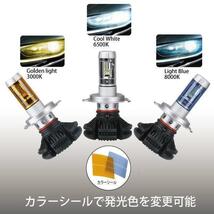 即日発送 送料無 X3 PHILIPS ファンレス 一体型 HB4 LED KIT ヘッドライト 車検対応 カローラ スパシオ H13.05～H19.06 ZE12#_画像2