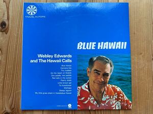 LP 稀少盤 Webley Edwards and The Hawaii Calls / Blue Hawaii レコード / CGK 1011 1012