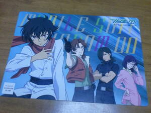 下敷き　機動戦士ガンダム　ダブルオー　OO アニメディア　2008年2月号付録