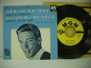 ■7インチ 　リチャード・チェンバレン / ステラ・バイ・スターライト オールディーズ 日本コロムビア LL-575-M 1964年 ◇r40719