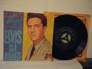 ▲7インチ エルヴィス・プレスリー ELVIS PRESLEY / G.I.ブルース / ベストは尽くしたが… 国内盤 日本ビクター株式会社 SS-1251◇r40725