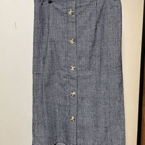 チェックスカート タイトスカート