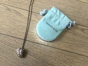 ティファニー Tiffany&Co　デザインネックレス　保管袋付　　