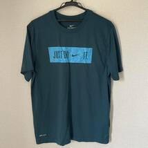 ロゴTシャツ NIKE Tee L DRY FIT 半袖Tシャツ_画像1