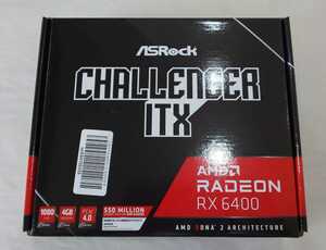 ASRock Radeon RX6400 開封済み新品同様
