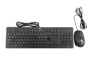 HP ('ω') USBキーボード&USBマウスセット