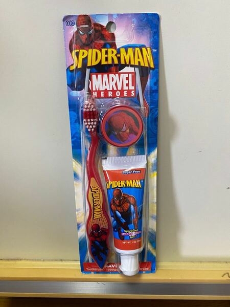 スパイダーマン　歯ブラシセット