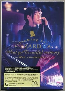 ☆ZARD 「ZARD Streaming LIVE What a beautiful memory ～30th Anniversary～」 2DVD 新品 未開封