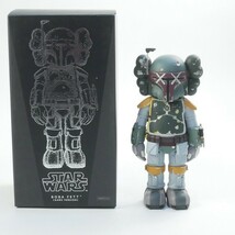 カウズ KAWS ×STAR WARS×MEDICOM TOY Boba Fett Companion KAWS Version フィギュア カーキ Size【フリー】 【新古品・未使用品】_画像8