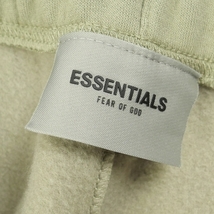 フィアーオブゴッド Fear of God ESSENTIALS Sweatpants PISTACHIO スウェットパンツ カーキ Size【XS】 【新古品・未使用品】_画像7