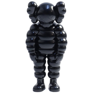 カウズ KAWS ×MEDICOM TOY メディコムトイ WHAT PARTY フィギュア 黒 Size【フリー】 【新古品・未使用品】