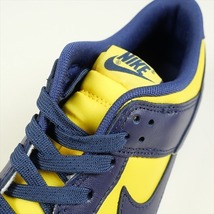 NIKE ナイキ DUNK LOW RETRO MICHIGAN ミシガン DD1391-700 スニーカー 黄 Size 【28.0cm】 【新古品・未使用品】 20730743_画像7