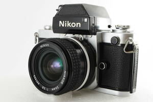 希少品☆ニコン Nikon F2 フォトミック NIKKOR AI 24ｍm F2.8 カメラレンズセット[020]★動作確認済み！