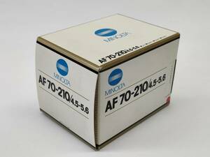 新品◆ミノルタ AF70-210mmF4.5-5.6◆未使用◆MINOLTA AF70-210/4.5-5.6◆デットストック