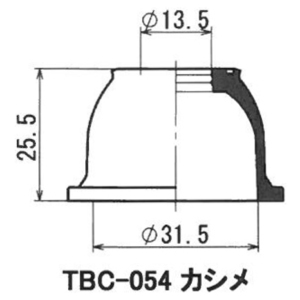 ミヤコ製　タイロットエンドブーツ　エクストレイル（Ｔ３１系）