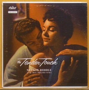 ●レア!MONO!美盤!美女!ダブル洗浄済!★Nelson Riddle『Tender Touch』USオリジLP #59763