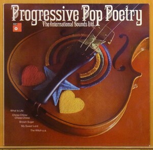 ●レア!ダブル洗浄済!★International Sounds Ltd. 『Progressive Pop Poetry』GerオリジLP #59439