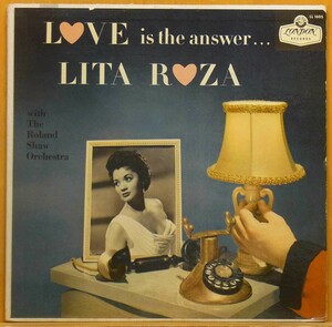 ◎激レア!MONO!名盤!ダブル洗浄済!名盤!★Lita Roza『Love Is The Answer』USオリジLP #59714