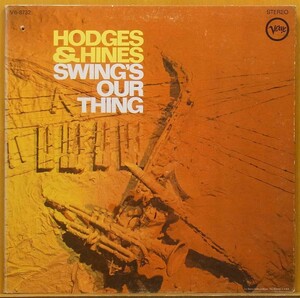 ●レア!美盤!ダブル洗浄済み!★Johnny Hodges & Earl Hines『Swing's Our Thing』USオリジLP #59800