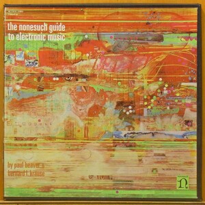 ■レア!電子音楽紹介ボックス!ダブル洗浄済!★Paul Beaver & Bernard L. Krause『The Nonesuch Guide To Electronic Music』US LP #59924