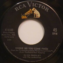 ◆レア!ダブル洗浄済!MONO!★Elvis Presley「Return To Sender c/w Where Do You Come From」USオリジ45's #59037_画像2