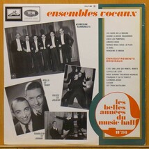 ◎レア!美品!MONO!★Comedian Harmonists/Charles et Johnny他『Ensembles Vocaux』FraオリジLP #59285_画像1