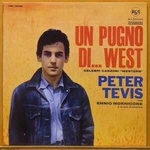 ◎美品!名盤!MONO!ダブル洗浄済!★Peter Tavis Con Ennio Morricone(エンニオ・モリコーネ)『Un Pugno Di... West』ItaオリジLP #59332