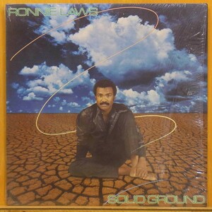 ●シュリンクほぼ美品!ダブル洗浄済!★Ronnie Laws「Solid Ground」USオリジLP! #59385