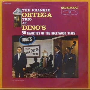 ●激レア!美盤!ピアノ・トリオ!ダブル洗浄済!★Frankie Ortega(フランキー・オルテガ)『At Dino's』JPNオリジLP #59466