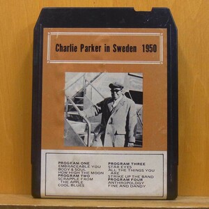 * rare!8 tiger!*Charlie Parker[in Sweden 1950]US made #59624